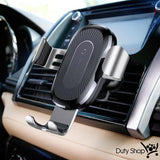 2-in-1 Wireless QI Charger & Auto-Locking Car Mount