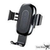 2-in-1 Wireless QI Charger & Auto-Locking Car Mount