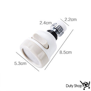 Water Saving Rotary Splash Faucet Nozzle