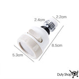 Water Saving Rotary Splash Faucet Nozzle
