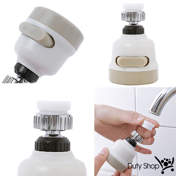 Water Saving Rotary Splash Faucet Nozzle