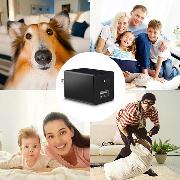 Hidden HD 1080P Camera Wall Charger