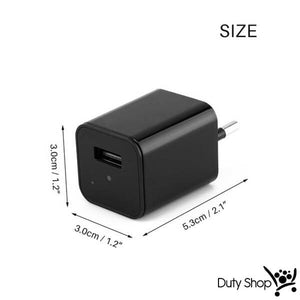 Hidden HD 1080P Camera Wall Charger