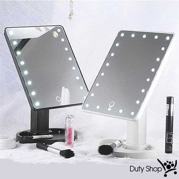 Lighted LED Makeup Mirror