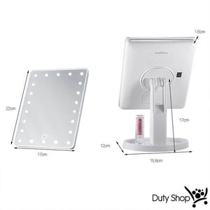 Lighted LED Makeup Mirror