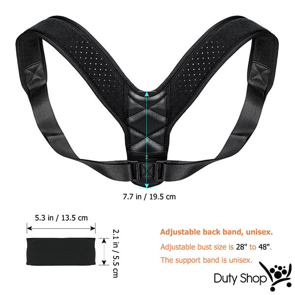 Posture Corrector - Adjustable to All Body Sizes