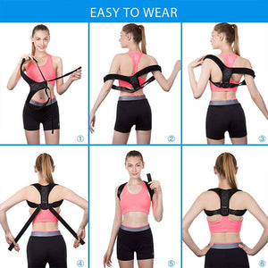Posture Corrector - Adjustable to All Body Sizes
