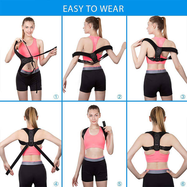 Posture Corrector - Adjustable to All Body Sizes